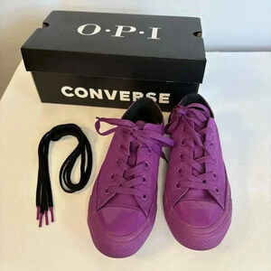 Converse x OPI Chuck Taylor All Star‎ Positive Vibes Only Purple Womens 5/Mens 3